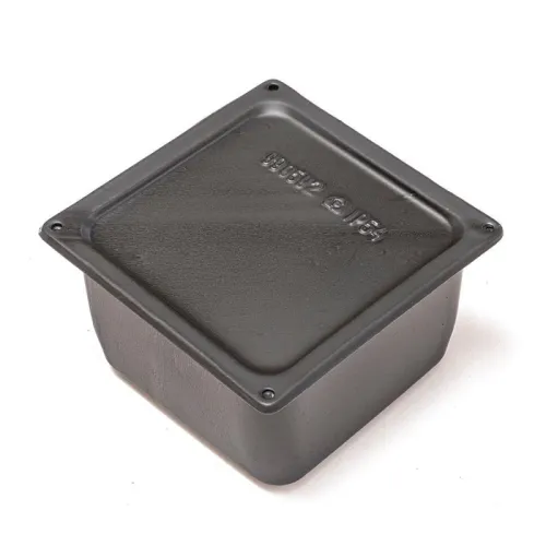 Коробка протяжная У-995 150х150х100 IP54 грунтованная с уплотнителем метал. Промрукав PR08.26167