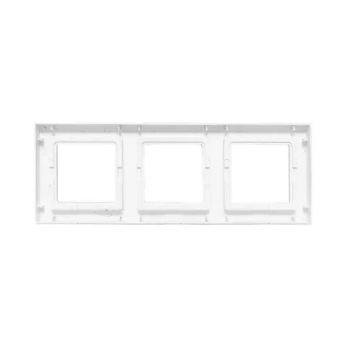 Рамка 3-м Эпика IP44 пластик алюм. EKF UP1-FPA-03-44 фото 2
