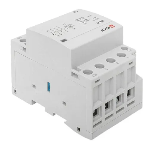 Контактор модульный КМ 20А 3NО+NC (3 мод.) EKF km-3-20-31 фото 2