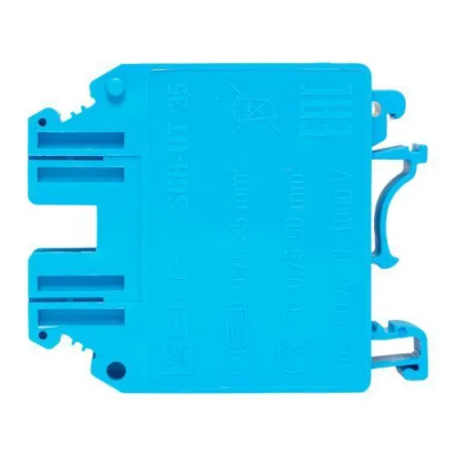 Колодка клеммная винтовая 35 UT син. EKF scr-ut-35-b фото 6
