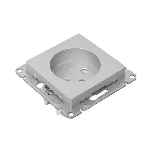 Розетка СП Эпика 16А без заземл. без шторок механизм алюм. EKF UP1-SOA-100 фото 6