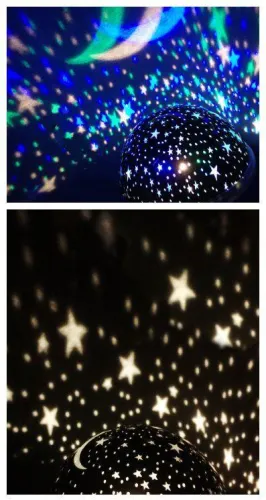 Светильник настольный KD-828 C01 LED 6.5Вт 230В 360лм сенс.рег.ярк .CCT RGB-ночник "Звездн. небо" бел. Camelion 13006 фото 6