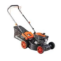 Газонокосилка бензиновая PT 400 41см 3.5л.с 130сс трав. 45л ткань 3 уровня (25-65) метал. Дека PATRIOT 512109400