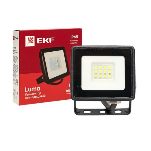 Прожектор светодиодный СДО-3001 10Вт 6500К IP65 Basic EKF FLL-3001-10-6500 фото 6