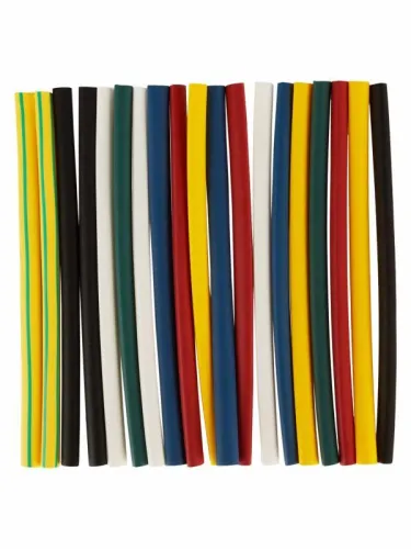 Набор трубок термоусадочных нг-LS 4/2 100мм 7 цветов по 3шт IEK UDR10-004-002-021-S фото 2