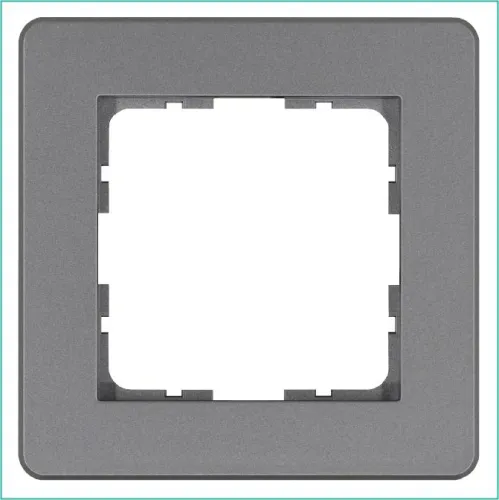 Рамка 1-м G-Flex алюм. Jasmart G1101S