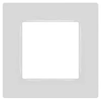 Рамка 1-м для розеток и выключателей серия 12 12-5201-01 Классик бел. Эра Б0067758