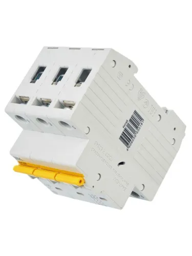 Выключатель автоматический модульный 3п C 16А 6кА ВА47-60M KARAT IEK MVA31-3-016-C фото 6