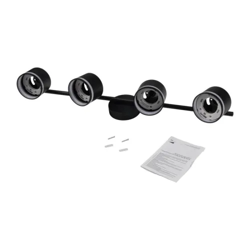 Светильник PCL-0704 max 20Вт (каждая лампа) 4xGX53 IP20 230В BL настен./потолочн. декор. под лампу JazzWay 5066885 фото 12