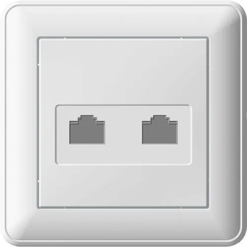 Розетка телефонная 2-м СП W59 RJ11 1А бел. SchE RSI-251TT-18(РСИ-251TT-18) фото 2