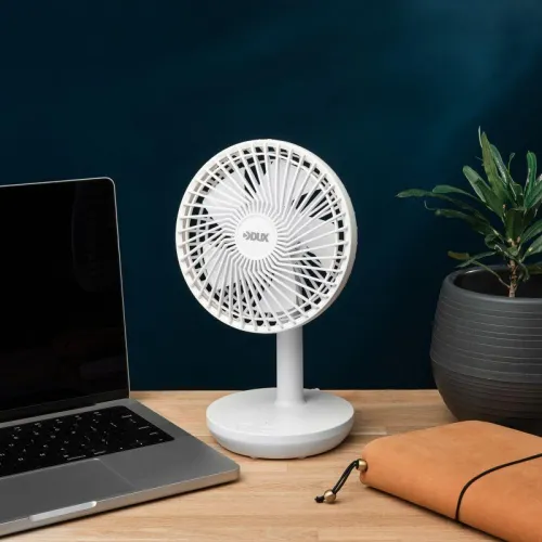 Вентилятор настольный 6Вт USB бел. DUX 60-0214 фото 4