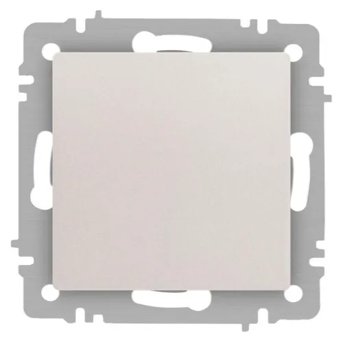 Выключатель 1-кл. СП Accent 6-101-06 10А IP20 250В AL/CU перламутр. Intro Б0063430