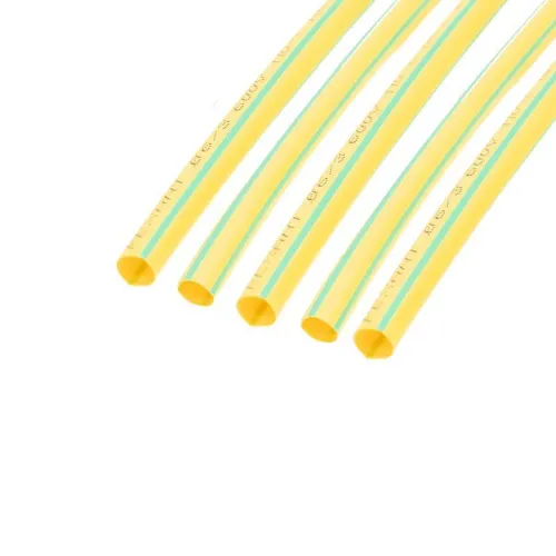 Трубка термоусадочная 6.0/3.0 1м желт./зел. Rexant 20-6007 фото 2