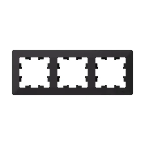 Рамка 3-м AtlasDesign Air карбон/дым. черн. SE ATN221003 фото 2