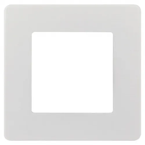 Рамка 1-м 12-5101-01 сатин бел. Эра Б0052499