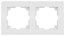 Рамка 2-м СП Accent 6-502-01М бел. матов. Intro Б0063751