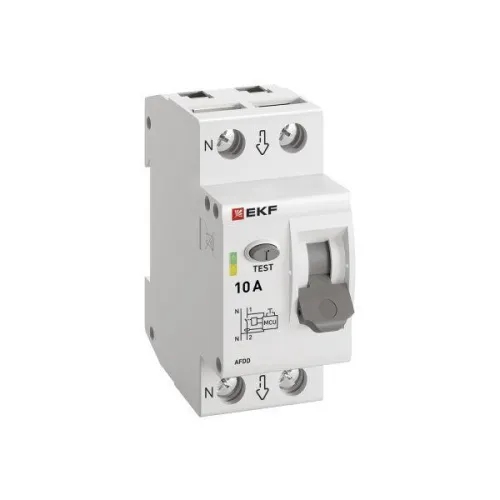 Устройство защиты от дугового пробоя (УЗДП) 1P+N 10А PROxima EKF afdd-2-10-pro фото 2