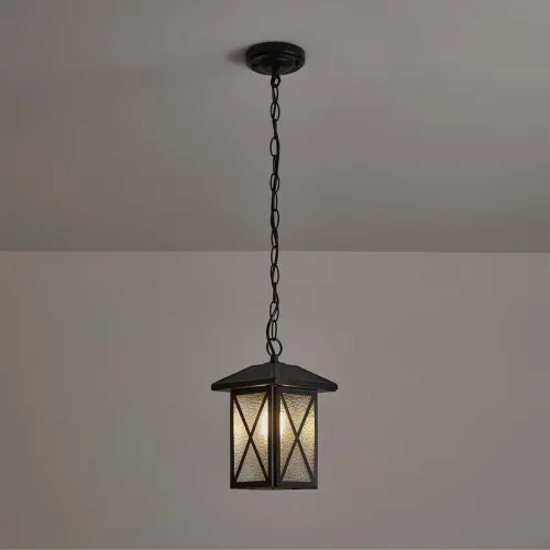 Светильник Gabi 1х40Вт E27 IP44 подвесной Voltega VGL7214PL-01B фото 6