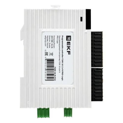 Контроллер программируемый F200 16 в/в N PRO-Logic PROxima EKF F200-16-N-P22 фото 5