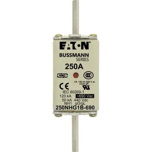 Предохранитель NH 160A 690В gG 1 двойн. индикация EATON 160NHG1B-690 фото 6