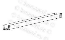 Лоток прямой неперфорир. 100х100 1.5мм ЛМГ гор. цинк КЭМЗ 134 101025 49