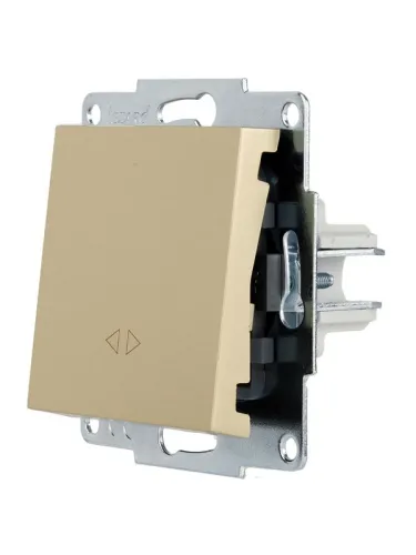 Выключатель промежуточный VESNA зол. LEZARD 742-3688-107 фото 5