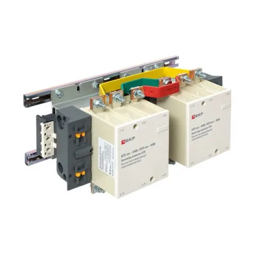 Контактор реверсивный КТЭ-1 185А кат. 230В AC 2НО EKF ctr-b-r-185 фото 7
