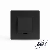 Вывод кабеля СП Pixel IP20 механизм карбон TOKOV ELECTRIC TKE-PX-CP-C14