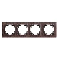 Рамка 4-м Афина универс. венге Universal A0046-V