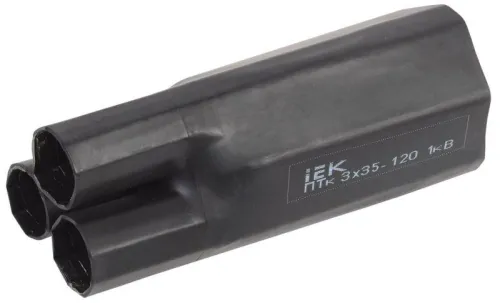 Перчатка термоусаживаемая ПТк 3х35-120 1кВ IEK UMS-CB3-6020-2508-1KV