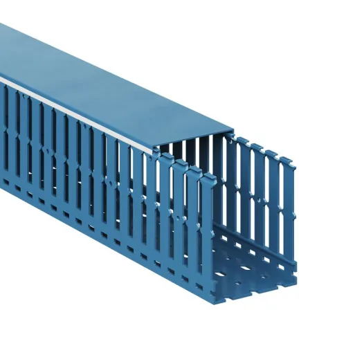 Кабель-канал перфорированный 80х100 L2000 RL12 син. DKC 00270RL фото 3