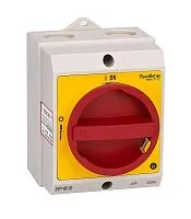 Выключатель-разъединитель главный аварийный 3п 20А IP65 закрытого исп. с замком SE MSD20311R