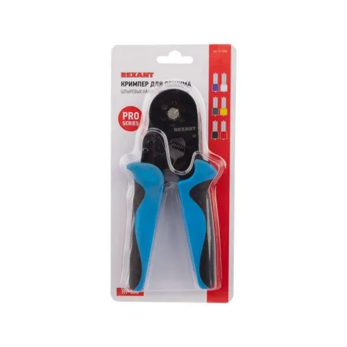 Кримпер для обжима штырьевых након. 0.08-6.0кв.мм (HT-866; HSC8 6-6) Rexant 12-3205 фото 5