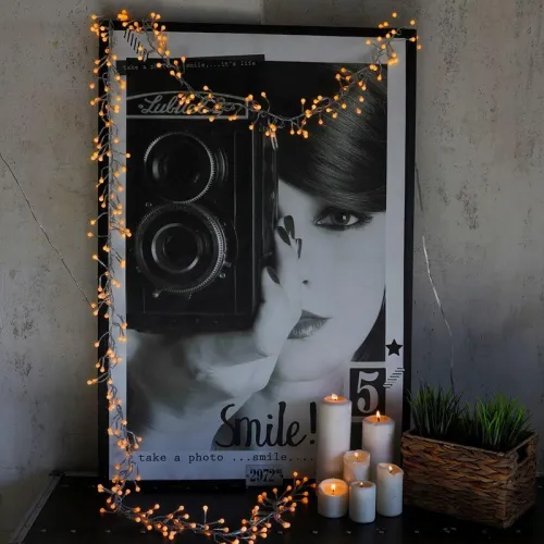 Гирлянда светодиодная "Мишура LED" 3м 288LED желт. 18Вт 220-240В IP20 провод ПВХ прозр. Neon-Night 303-601 фото 7