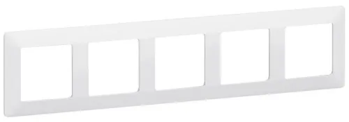 Рамка 5-м Valena Life универсальная бел. Leg 754005 фото 4