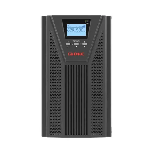 Источник бесперебойного питания онлайн для Small Tower 2000В.А/1800Вт 1/1 4хSchuko EPO USB RS-232 RJ45 без АКБ 7А.ч DKC SMALLT2A0PS фото 2
