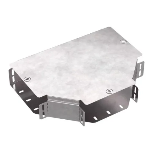 Ответвитель для лотка Т-образ. 200х80 Стандарт с крышкой Промрукав PR16.0439