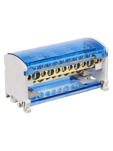 Шина на DIN-рейку (кросс-модуль) ШНК 2х11 L+PEN IEK YND10-2-11-050 фото 2