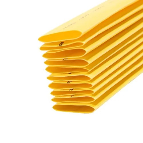 Трубка термоусадочная ТУТ нг 30.0/15.0 желт. 1м Rexant 23-0002 фото 4