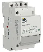Контактор модульный KMR 25А 24В AC/DC 2НО 2НЗ ARMAT IEK AR-KMR20-025-22-024