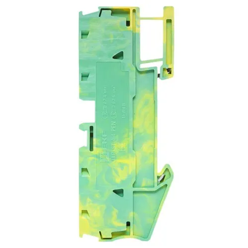 Колодка клеммная ST-4 4 вывода земля пружинная EKF plc-jxb-st-4-4-pen фото 7