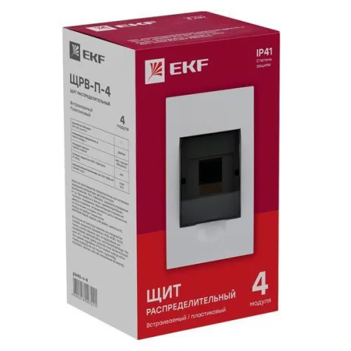 Щит распред. ЩРВ-П-4 IP40 EKF pb40-v-4 фото 3