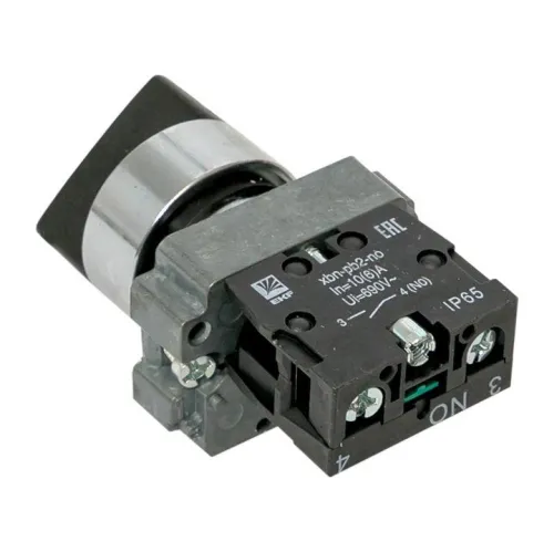 Переключатель BD21 2P короткая ручка NO IP65 PROxima EKF xb2-bd21-65 фото 2