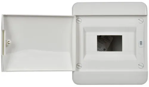 Корпус ЩРВ-П-8 TEKFOR IP41 бел. дверь пластик. IEK TF5-KP13-V-08-41-K01-K01 фото 5