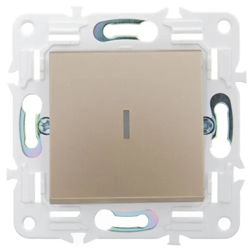 Выключатель проходной 1-кл. SKANDY 10А SK-V08Sa с индикацией песочн. IEK SK-V12-1-10-K98 фото 2