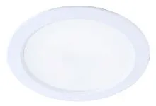 Светильник светодиодный Downlight 12Вт 180-265В 6400К кругл. панель бел. КОСМОС KDownL12W6400K