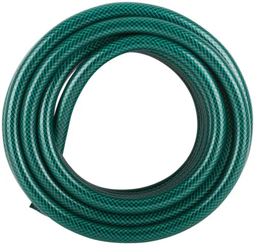 Шланг поливочный трехслойный армированный 3/4дюймх1.5ммх15м зел. КУРС 76307 фото 4