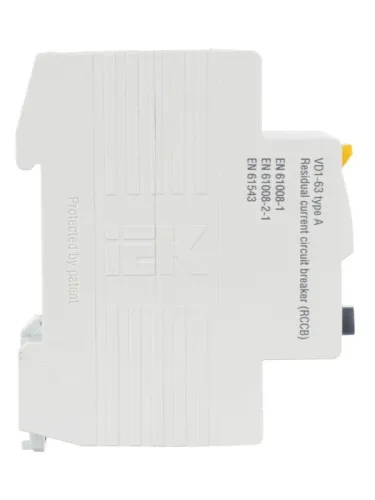 Выключатель дифференциального тока (УЗО) 2п 16А 30мА тип A ВД1-63 KARAT IEK MDV11-2-016-030 фото 5