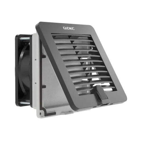 Вентилятор с фильтром RV 10/12м3/ч 230В 112х112мм IP54 RAL9005 DKC R5RV08230B фото 4