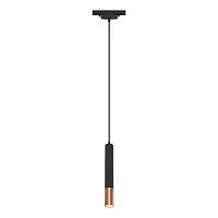 Светильник трековый подвес светодиодный ARTLINE 40х40х300мм 12Вт 960Лм 4000К 230В алюм. 6.4кв.м черн./зол. Ritter 59711 1